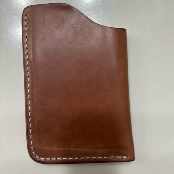 Ashland Leather - One-Shot Card Case - Natural Shell Cordovan - Picture 2 of 2